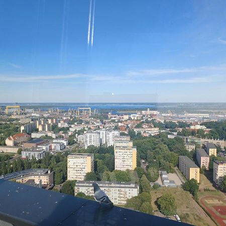 Hanza Tower Ajp Lux Apartment Szczecin Exterior photo